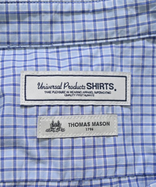 UNIVERSAL PRODUCTS（ユニバーサルプロダクツ）カジュアルシャツ 青 サイズ:2(M位) メンズ/2200646378091