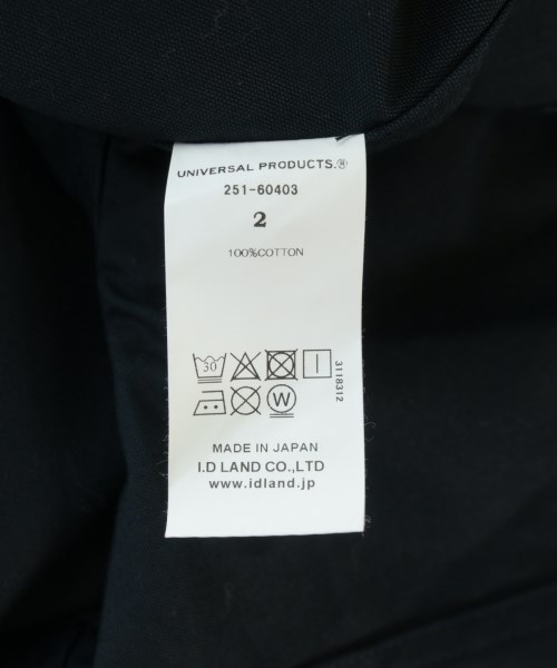 UNIVERSAL PRODUCTS（ユニバーサルプロダクツ）その他 黒 サイズ:2(M位) メンズ/2200706918038