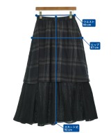 STOF（ストフ）ロング・マキシ丈スカート 紺 サイズ:-(S位) レディース/2200601965946