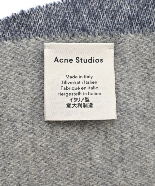 Acne Studios（アクネストゥディオズ）マフラー グレー サイズ:- レディース/2200634845215