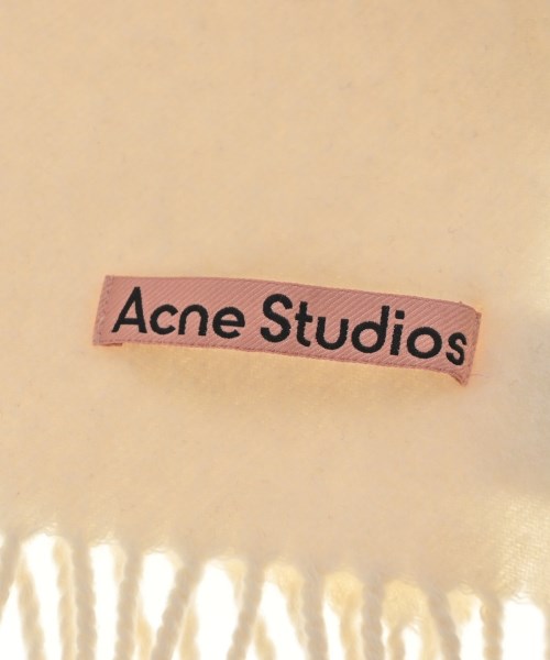 Acne Studios（アクネストゥディオズ）マフラー 白 サイズ:- レディース/2200622714066