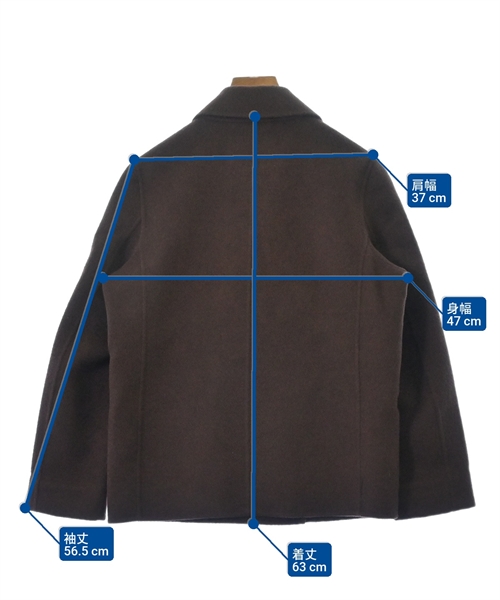 Acne Studios（アクネストゥディオズ）ピーコート 赤 サイズ:34(XS位) レディース/2200635364098