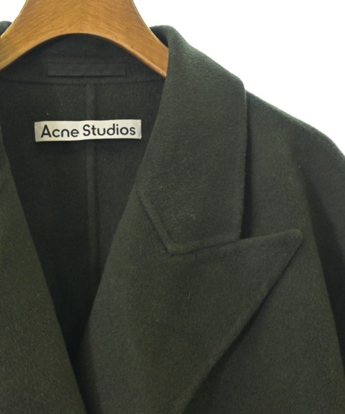 Acne Studios（アクネストゥディオズ）チェスターコート 緑 サイズ:36(S位) レディース/2200623441107