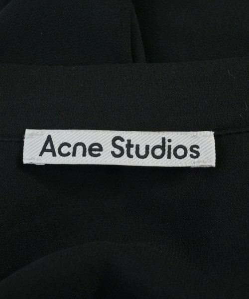 Acne Studios（アクネストゥディオズ）ブラウス 黒 サイズ:32(XXS位) レディース/2200623323397