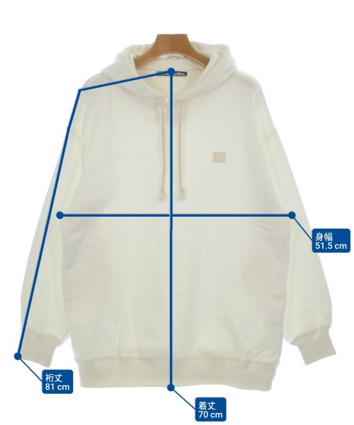 Acne Studios（アクネストゥディオズ）パーカー 白 サイズ:XXS レディース/2200639797038