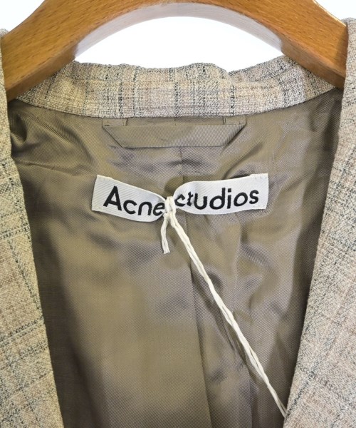 Acne Studios（アクネストゥディオズ）ジャケット ベージュ サイズ:32(XXS位) レディース/2200640819033