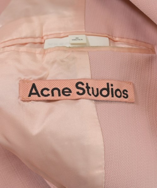 Acne Studios（アクネストゥディオズ）テーラードジャケット ピンク サイズ:30(XXS位) レディース/2200641073014