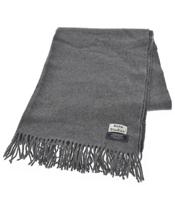 Acne Studios マフラー グレー Acne Studios 人気 グレー マフラー