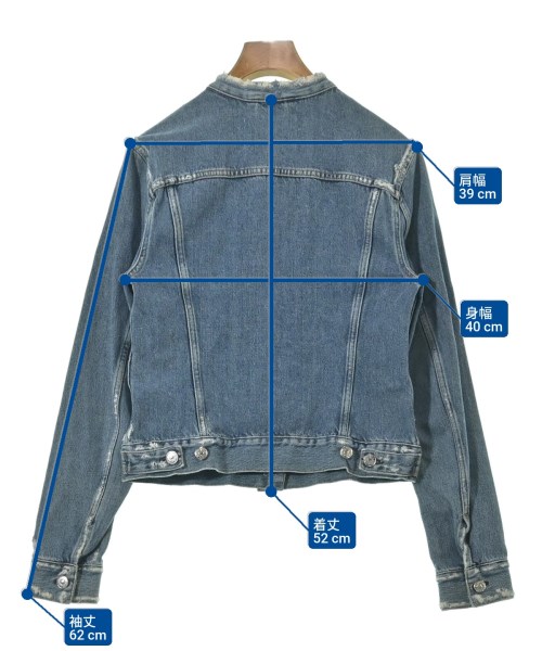 Acne Studios（アクネストゥディオズ）デニムジャケット 青 サイズ:36(S位) レディース/2200643444010