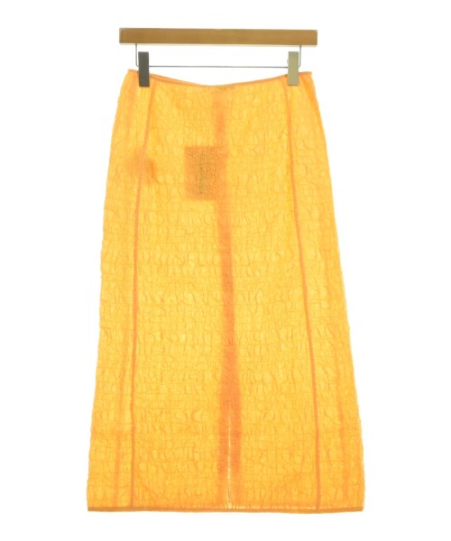 Acne Studios（アクネストゥディオズ）ロング・マキシ丈スカート オレンジ サイズ:36(S位) レディース/2200644614658