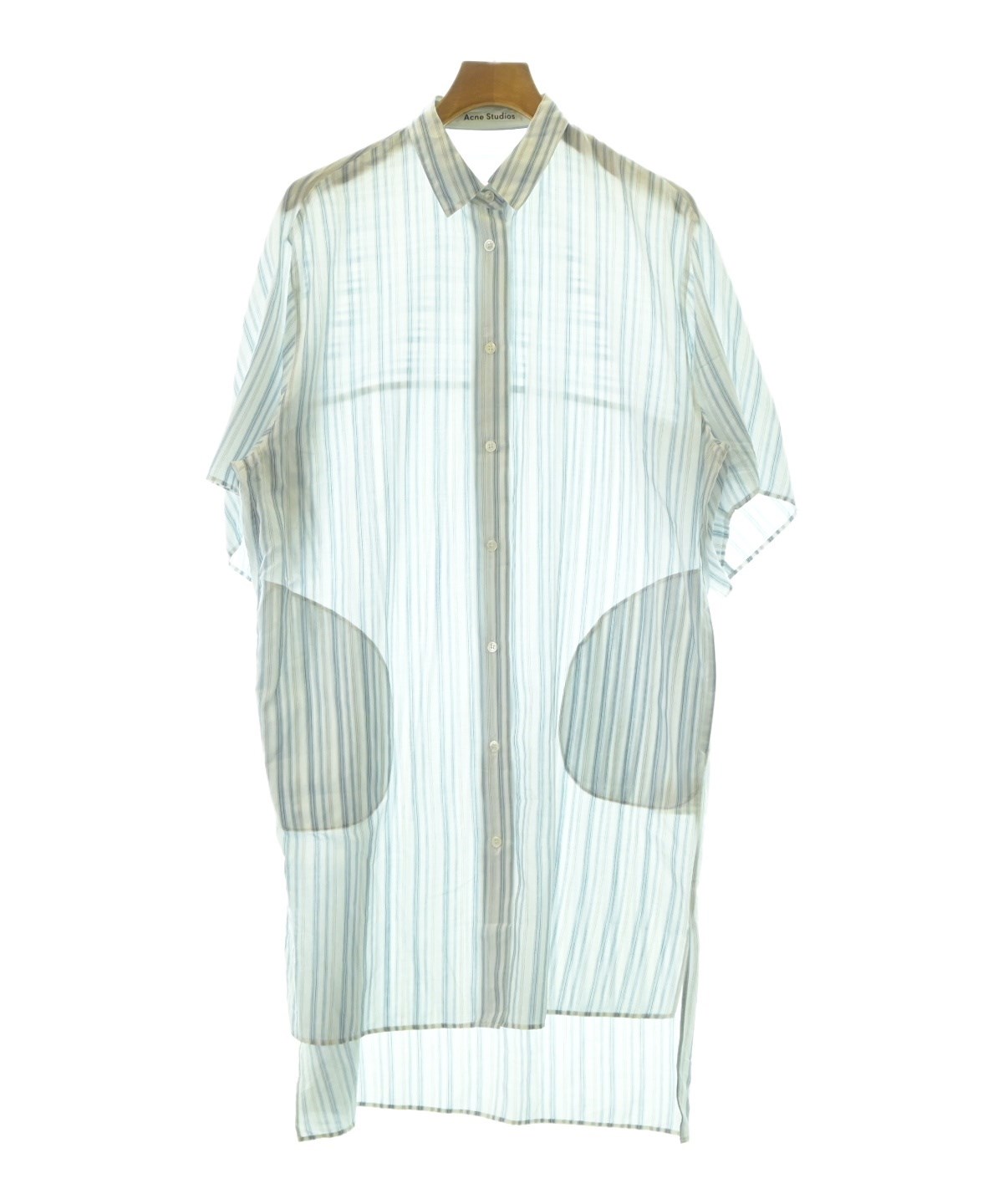 Acne Studios シャツワンピース 34(XS位) 0450325E0044 Acne Studios(アクネストゥディオズ)シャツワンピース 白