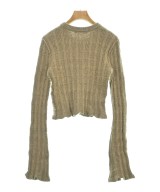 Acne Studios（アクネストゥディオズ）ニット・セーター 茶 サイズ:XXS レディース/2200620230100