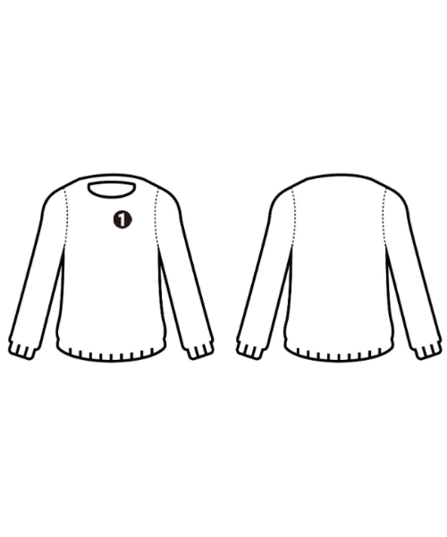 Acne Studios（アクネストゥディオズ）ニット・セーター 青 サイズ:XXS レディース/2200621569056