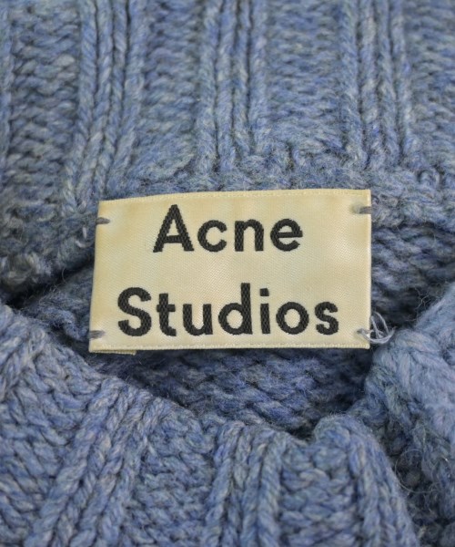 Acne Studios（アクネストゥディオズ）ニット・セーター 青 サイズ:XXS レディース/2200621569056
