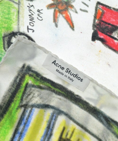 Acne Studios（アクネストゥディオズ）バンダナ・スカーフ 白 サイズ:- レディース/2200621630039