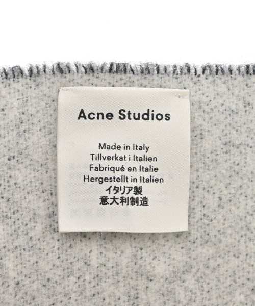Acne Studios（アクネストゥディオズ）マフラー 黒 サイズ:- レディース/2200621701098