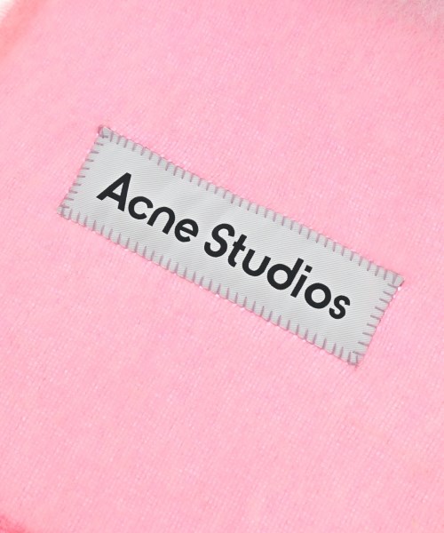Acne Studios（アクネストゥディオズ）マフラー ピンク サイズ:- レディース/2200616813089