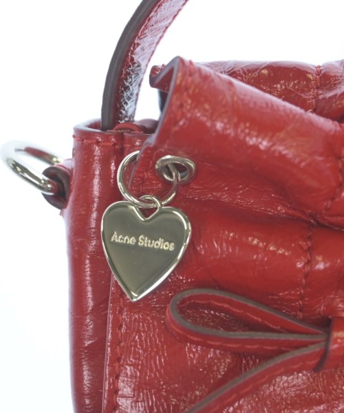 Acne Studios（アクネストゥディオズ）ショルダーバッグ 赤 サイズ:- レディース/2200622397344