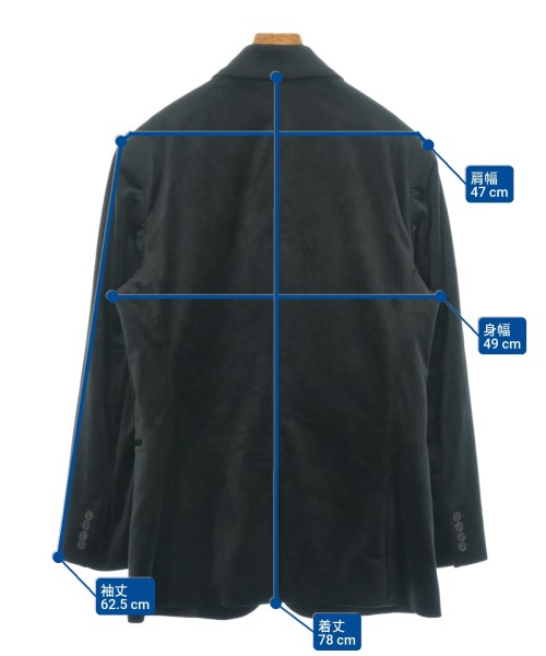 Acne Studios（アクネストゥディオズ）テーラードジャケット 黒 サイズ:34(XS位) レディース/2200623456088