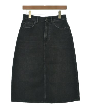 Acne Studios（アクネストゥディオズ）ひざ丈スカート 黒 サイズ:36(S