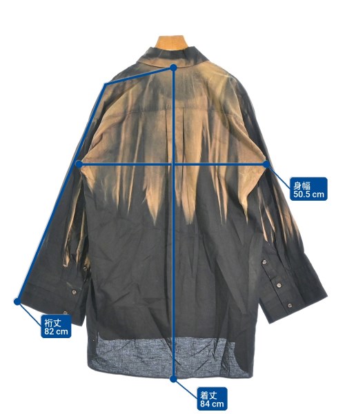 Acne Studios（アクネストゥディオズ）カジュアルシャツ 黒 サイズ:32(XS位) レディース/2200623456279