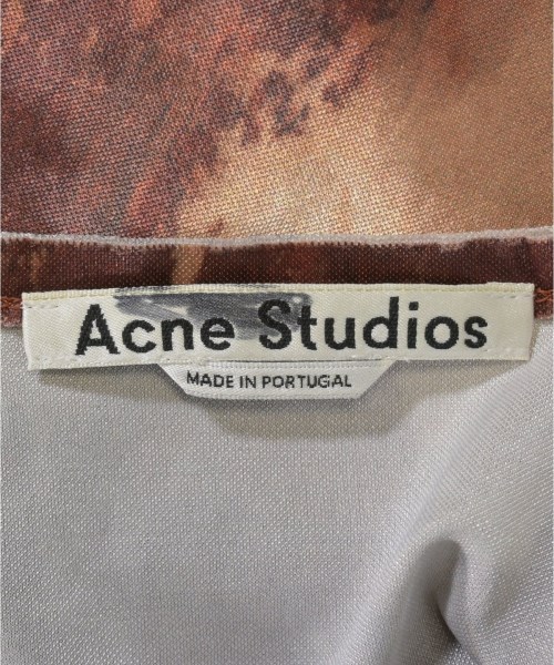 Acne Studios（アクネストゥディオズ）Tシャツ・カットソー 茶 サイズ:XXS レディース/2200623456323