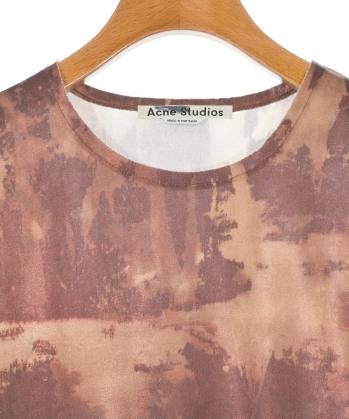 Acne Studios（アクネストゥディオズ）Tシャツ・カットソー 茶 サイズ:XXS レディース/2200623456323