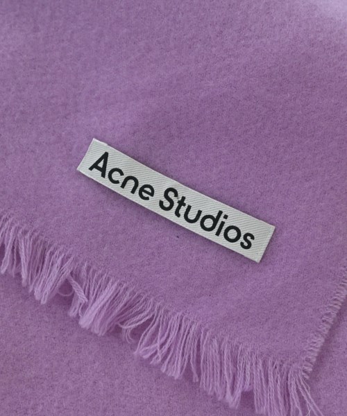 Acne Studios（アクネストゥディオズ）マフラー 紫 サイズ:- レディース/2200623456521