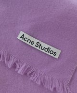 Acne Studios（アクネストゥディオズ）マフラー 紫 サイズ:- レディース/2200623456521
