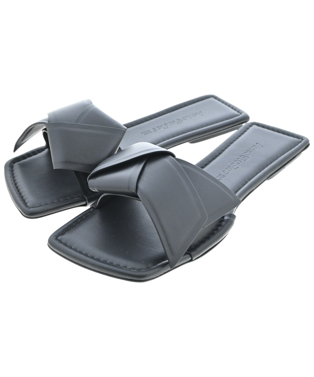 Acne Studios（アクネストゥディオズ）サンダル 黒 サイズ:EU38(24.5cm