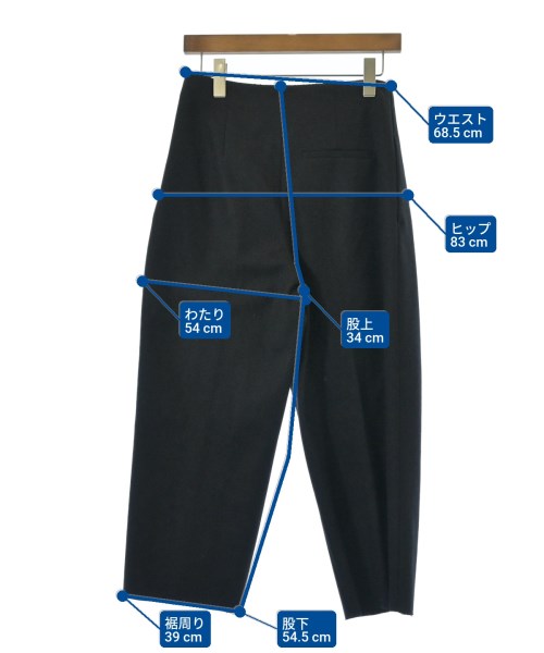 Acne Studios（アクネストゥディオズ）クロップドパンツ 黒 サイズ:38(M位) レディース/2200623562031