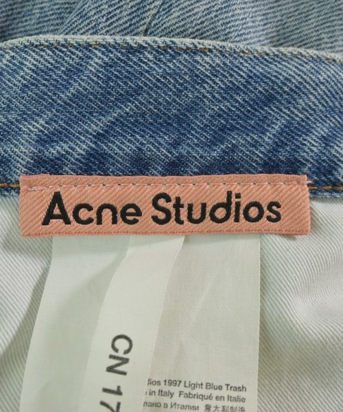Acne Studios（アクネストゥディオズ）デニムパンツ 青 サイズ:29(L位) レディース/2200623789018