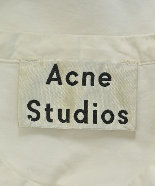 Acne Studios（アクネストゥディオズ）シャツワンピース 白 サイズ:34(XS位) レディース/2200623896044