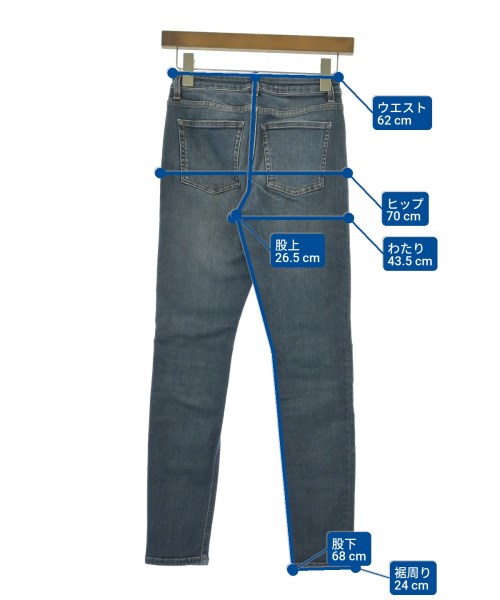 Acne Studios（アクネストゥディオズ）デニムパンツ 青 サイズ:24(S位) レディース/2200626217044