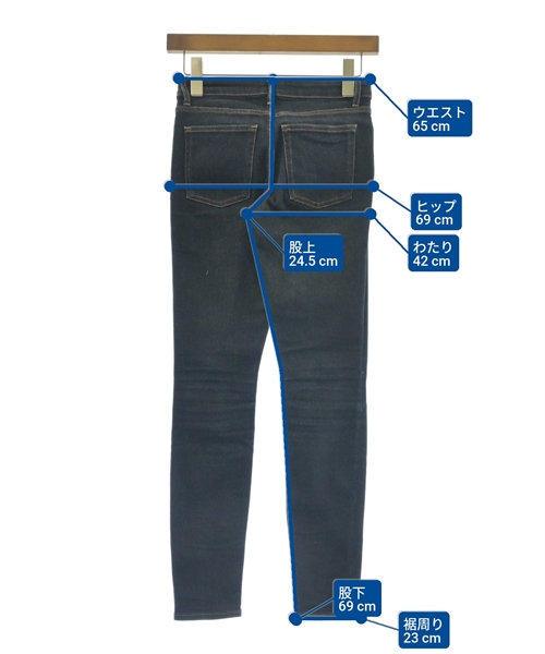 Acne Studios（アクネストゥディオズ）デニムパンツ 紺 サイズ:24(XS位) レディース/2200626651046