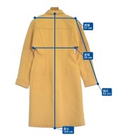 Acne Studios（アクネストゥディオズ）ステンカラーコート 黄 サイズ:34(XS位) レディース/2200626693022