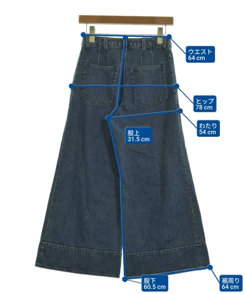 Acne Studios（アクネストゥディオズ）デニムパンツ 紺 サイズ:32(L位) レディース/2200628435033