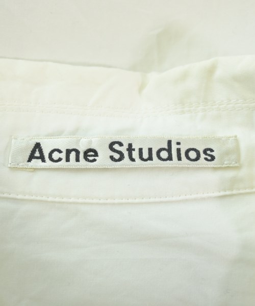 Acne Studios（アクネストゥディオズ）カジュアルシャツ 白 サイズ:32(XXS位) レディース/2200628435095