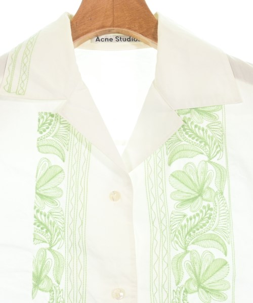 Acne Studios（アクネストゥディオズ）カジュアルシャツ 白 サイズ:32(XXS位) レディース/2200628435095
