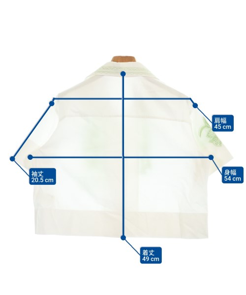 Acne Studios（アクネストゥディオズ）カジュアルシャツ 白 サイズ:32(XXS位) レディース/2200628435095