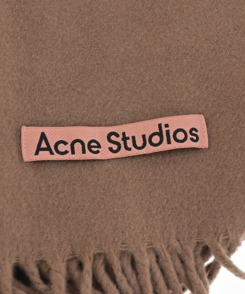 Acne Studios（アクネストゥディオズ）マフラー 茶 サイズ:- レディース/2200626701079