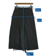 Acne Studios（アクネストゥディオズ）ロング・マキシ丈スカート 黒 サイズ:34(XS位) レディース/2200629152045