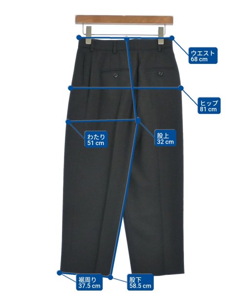 Acne Studios（アクネストゥディオズ）スラックス 黒 サイズ:32(XXS位) レディース/2200618213092