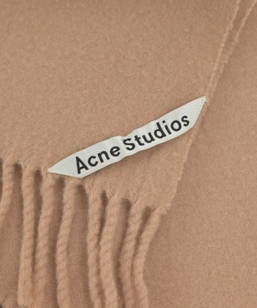Acne Studios（アクネストゥディオズ）マフラー ベージュ サイズ:- レディース/2200629481046