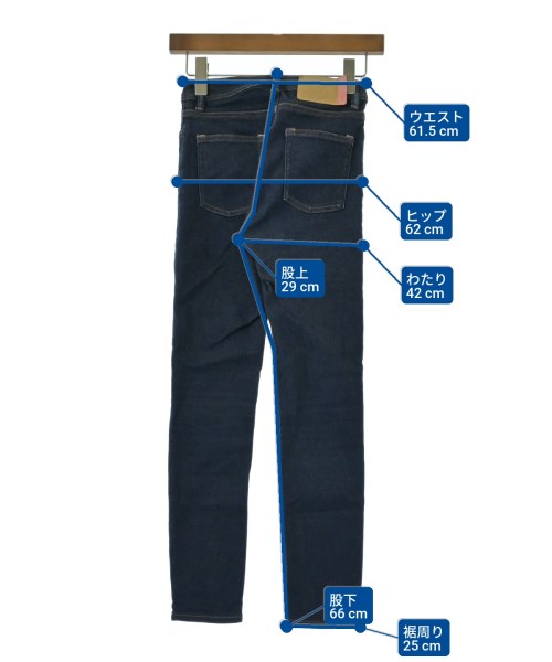 Acne Studios（アクネストゥディオズ）デニムパンツ 紺 サイズ:25(S位) レディース/2200626529017