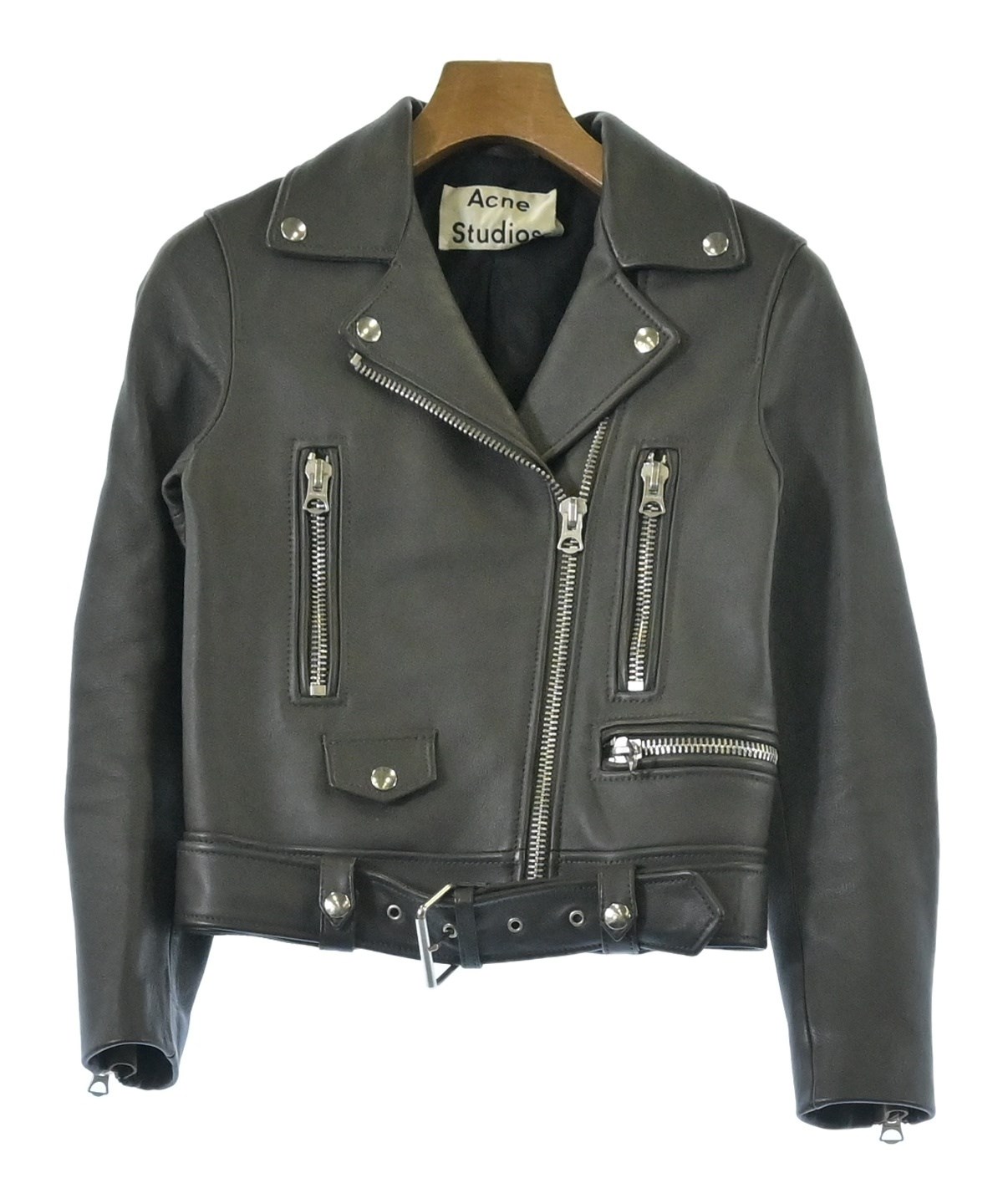 最終値下げacne studious ライダース Acne Studios（アクネストゥディオズ）ライダース グレー サイズ:32(XS