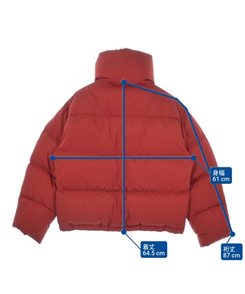 Acne Studios（アクネストゥディオズ）ダウンジャケット/ダウンベスト 赤 サイズ:32(XXS位) レディース/2200632865017