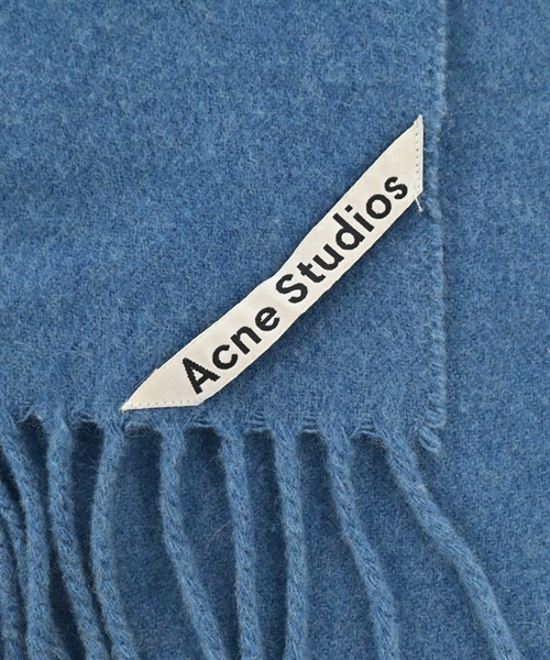 Acne Studios（アクネストゥディオズ）マフラー 青 サイズ:- レディース/2200610280016