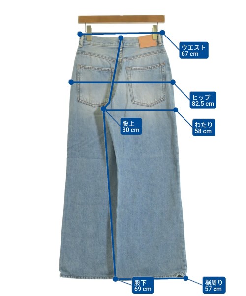 Acne Studios（アクネストゥディオズ）デニムパンツ 青 サイズ:26(M位) レディース/2200601616022