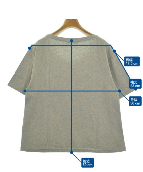 Acne Studios（アクネストゥディオズ）Tシャツ・カットソー グレー サイズ:S レディース/2200611443182